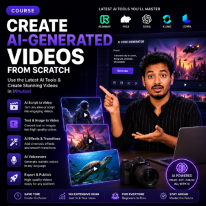 Use the latest AI tools for video creation